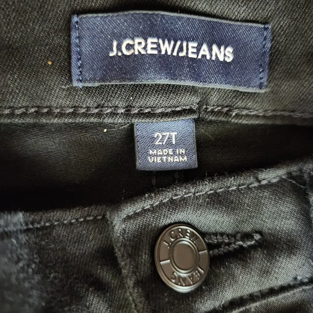 J.Crew Size 27 Tall Black 9